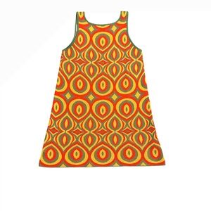 NWOT Zara Retro Jacquard Knit Mini Shift Dress - Size M